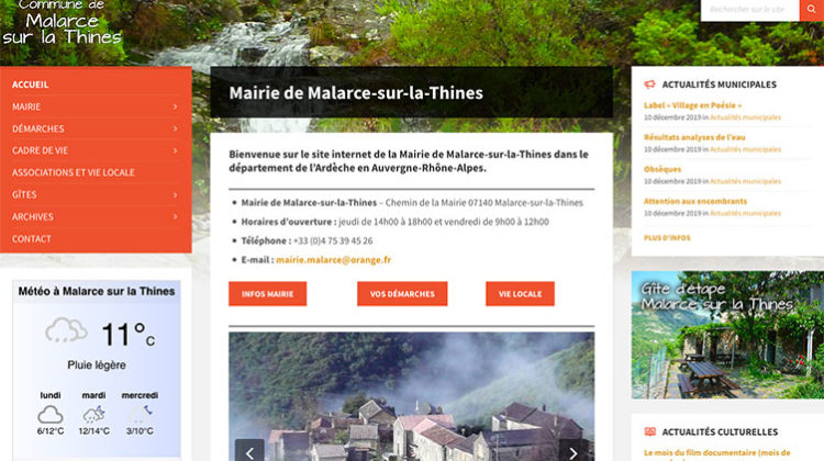 Création de site internet en Ardèche et référencement seo