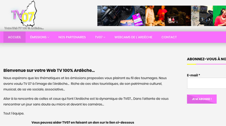 Création de site internet Internet Vallon